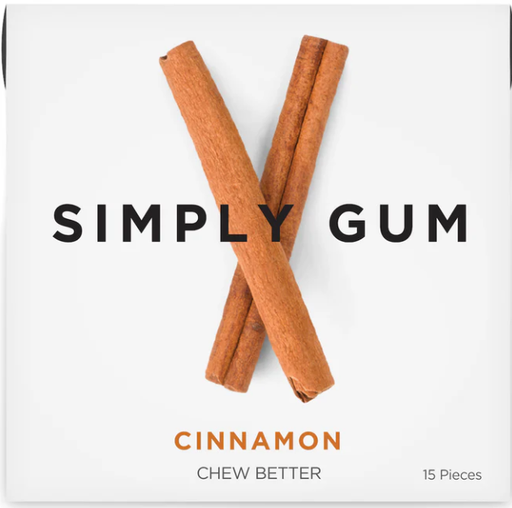 SIMPLY GUM Cinnamon Gum [15gums]
