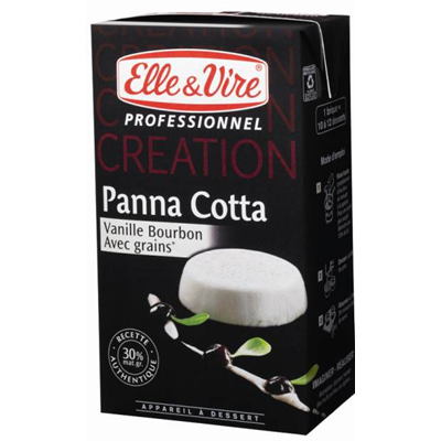 ELLE & VIRE Preparation for Panna Cotta (Vanilla Bourbon)