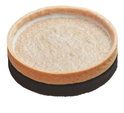 LA ROSE NOIRE Large Round Almonds Tartlets D80mm