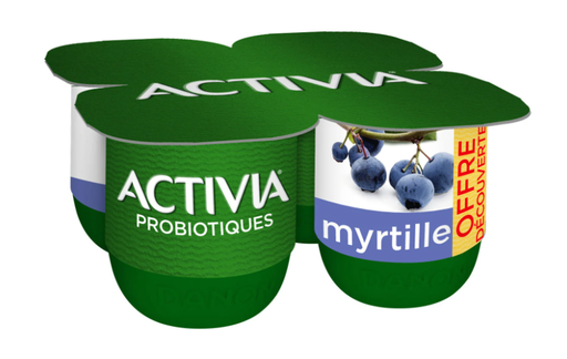ACTIVIA Yoghurt Blueberry [pots]