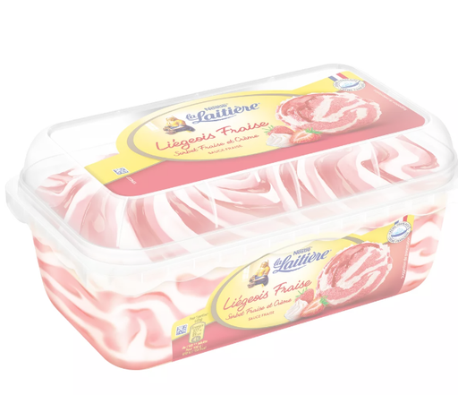 LA LAITIERE Strawberry Ice Cream