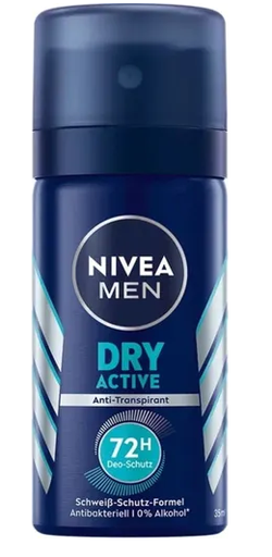 NIVEA Men Deo Spray Dry Active Travel Size
