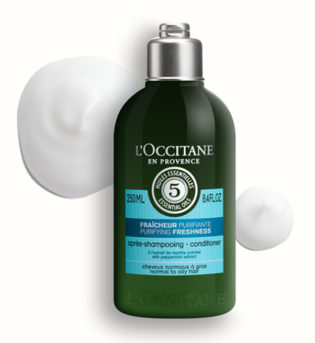 L'OCCITANE Conditioner Fresh Purifying Peppermint