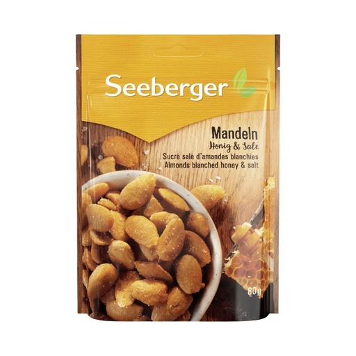 SEEBERGER Almonds With Honey & Salt