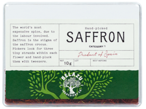 BELAZU Category 1 Saffron