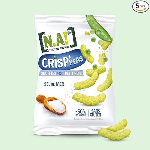 N.A Rice Crisp'Peas Sel De Mer Light Pea Soufflés