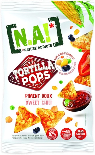 N.A Rice Sweet Pepper Pop Corn Tortillas