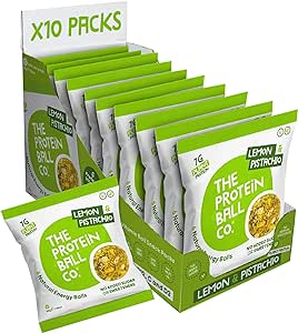 THE PROTEIN BALL CO Protein Balls Lemon and Pistachio