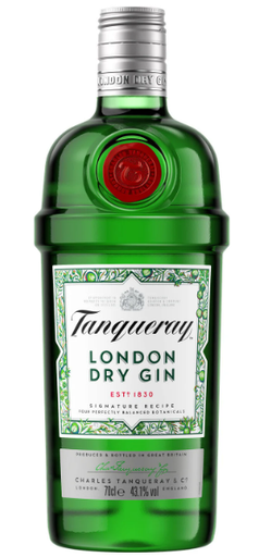 TANQUERAY Dry Gin 43.1%