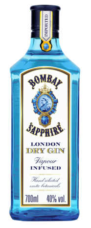 BOMBAY SAPPHIRE London Dry Gin 40%