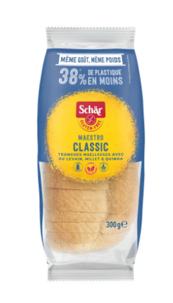 SCHAR Gluten Free White Bread Sliced