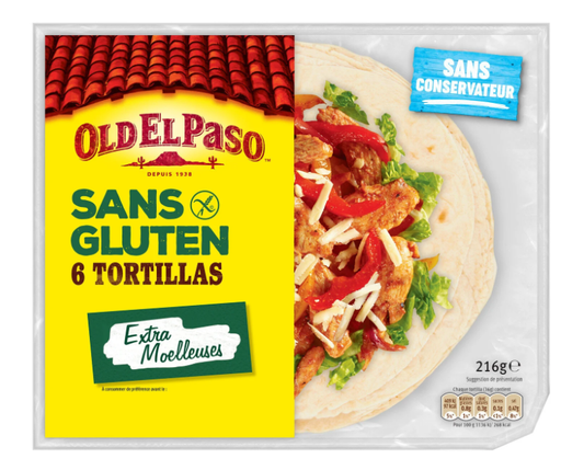 OLD EL PASO Gluten Free Tortillas