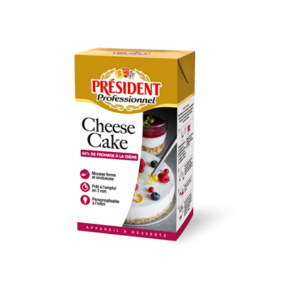 PRESIDENT Cheesecake Preparation mix