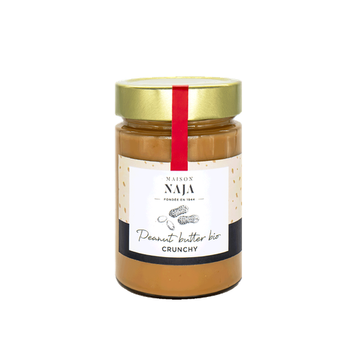 MAISON NAJA Spread Peanut Butter Crunchy Organic