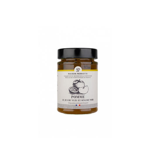 MAISON PERROTTE Apple Yuzu Black Sesame Jam