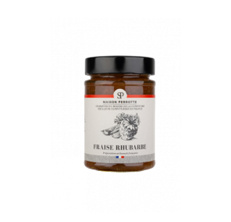 MAISON PERROTTE Strawberry Rhubarb Elderberry Flower Jam