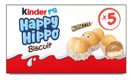 KINDER Happy Hippos Milk and Hazelnut Biscuits