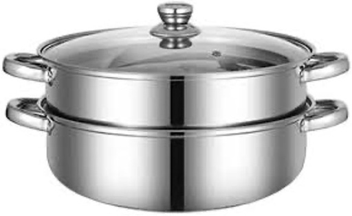 Steamer Pot 2-tier Multipurpose Stainless Steel
