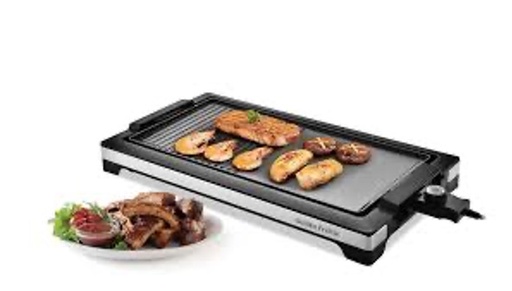 Electric Griddle Smokeless Electric BBQ Grill Baking Trays