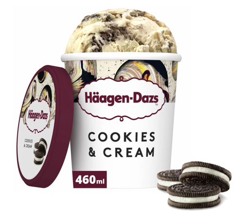 HAAGEN DAZS Cookies & Cream [pot]