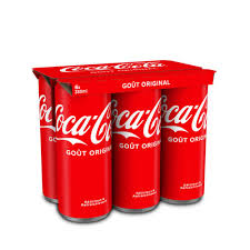 COCA-COLA [ 6 cans]