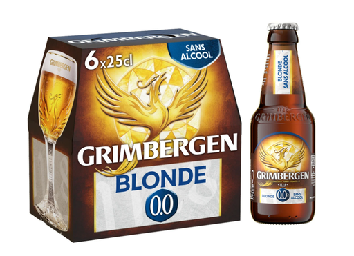 GRIMBERGEN Beer Alcohol Free 0% [Glass]