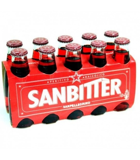 SAN PELLEGRINO Sanbitter Bitter Rosso Alcohol Free 0% [Glass]