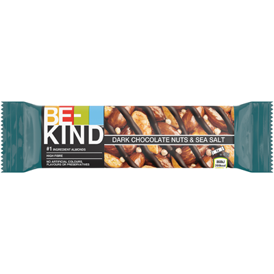 BE-KIND Dark Chocolate Nuts & Sea Salt
