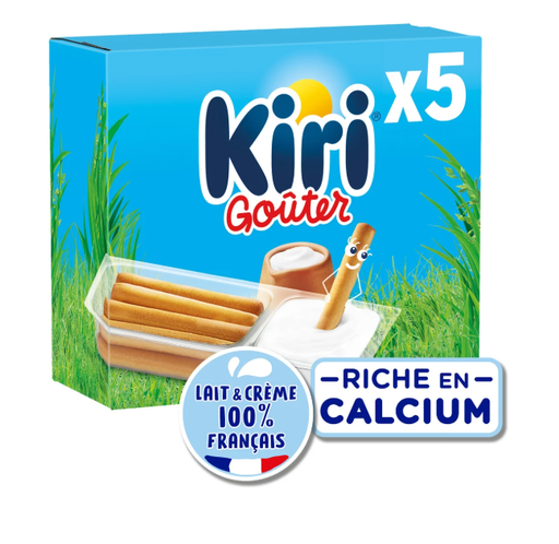 KIRI Gouter Cheese with Bread Stick (x5)