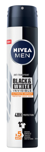 NIVEA Men Deodorant Spray Black & White