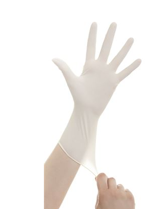Vinyl Gloves Non powdered Small / White [100]