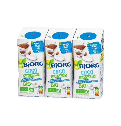 BJORG Milk Coconut Sugar Free