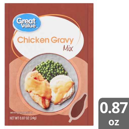 WALMART Great Value Gravy Mix Chicken