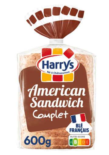 HARRYS Bread Brown Sliced