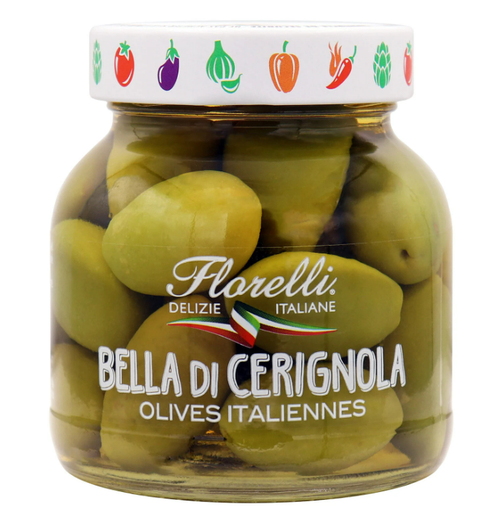 FLORELLI Bella di Cerignola Green Giant Olives