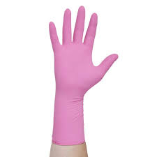 Pink Medical Gloves
