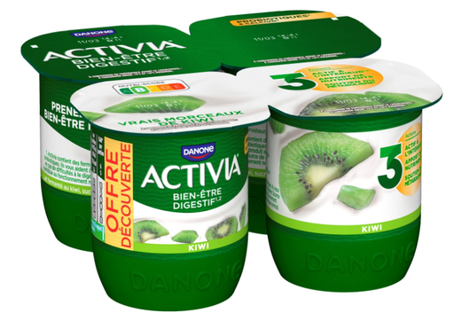 ACTIVIA Yoghurt Kiwi [pots]
