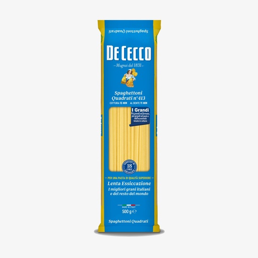 DE CECCO Spaghettoni Quadrati