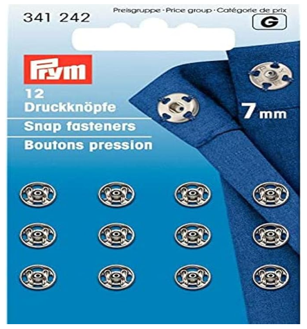 Snap fastener 7mm