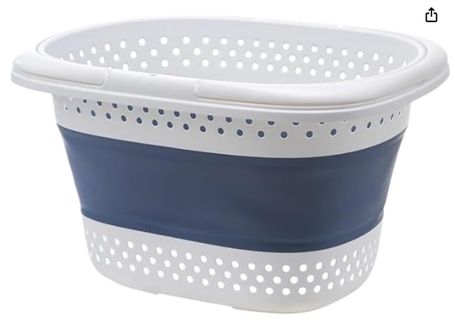 Collaspable laundry basket [42.5x32.5cm]