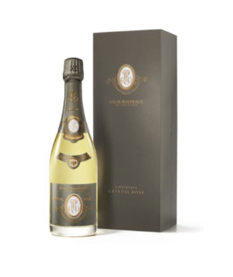 Champagne Cristal Rose Vinothèque 1996
