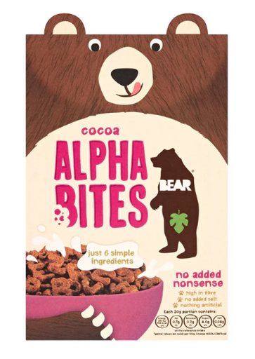 BEAR Alphabites Cocoa Cereal