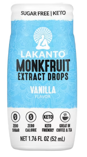 LAKANTO Monkfruit Vanilla Flavor