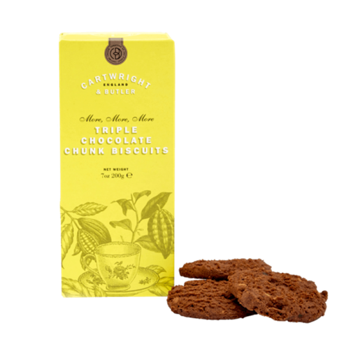 CARTWRIGHT & BUTLER Biscuits Triple Choc Chunk [Carton]