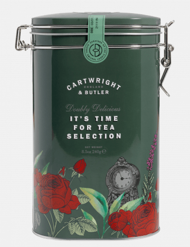 CARTWRIGHT & BUTLER Time for Tea shortbread selection [Tin]