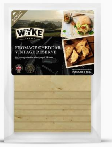 WYKE Cheddar Vintage Reserve Sliced