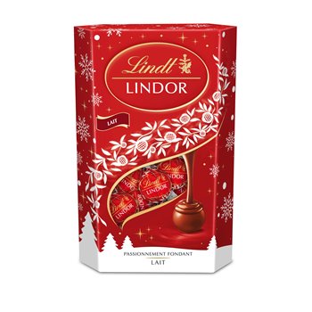 LINDT Lindor Red Milk Chocolate Balls