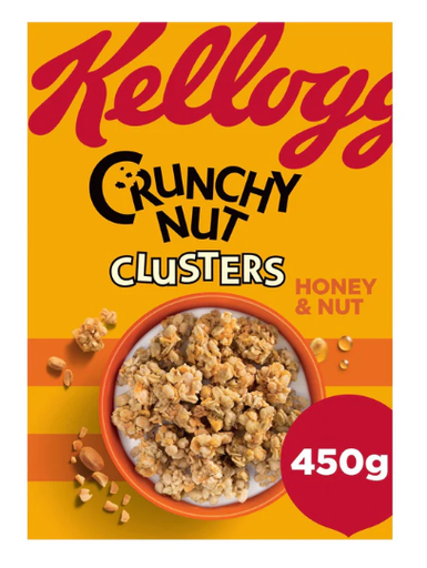 KELLOGG'S Clusters Crunchy Nut & Honey