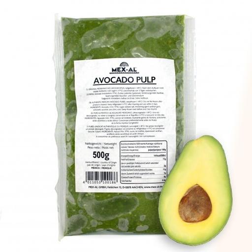 MEX-AL Avocado Puree Frozen