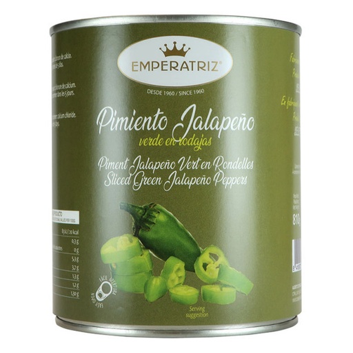 EMPERATRIZ Jalapenos Sliced Tinned